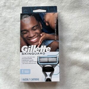 Gillette SkinGuard Men's Razor for Sensitive Skin,‎ 1 Razor + 1 Cartridge